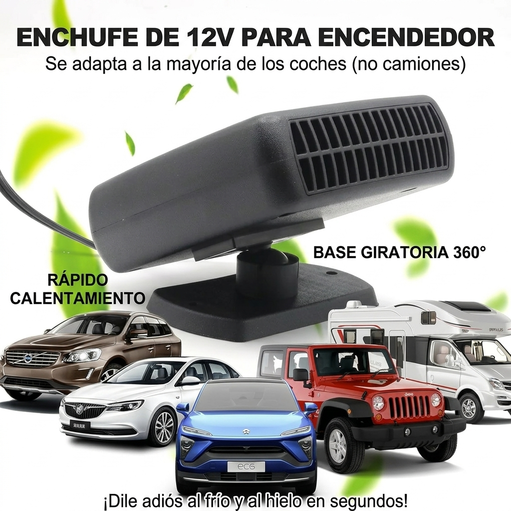 AutoClima Pro™ (Calentador De auto Portatil 200w)