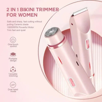 SmoothSkin 2 en 1™ (J Rasuradora Femenina practica)