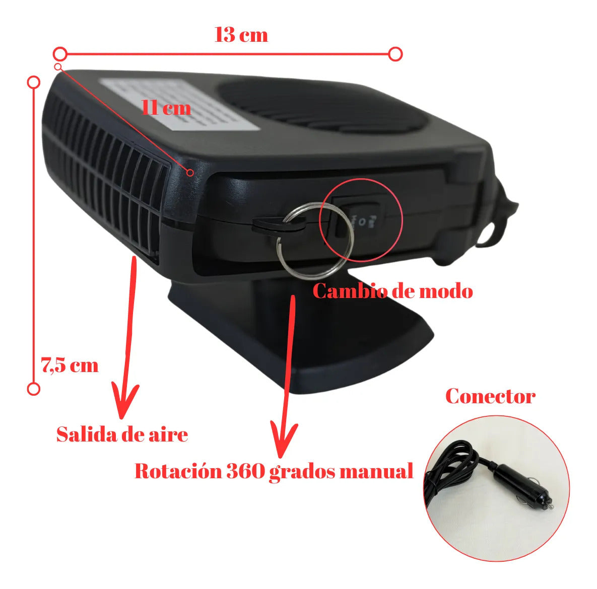 AutoClima Pro™ (Calentador De auto Portatil 200w)