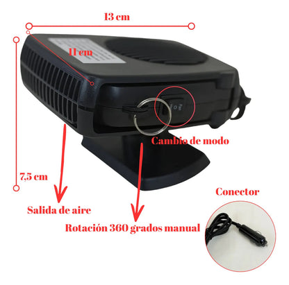 AutoClima Pro™ (Calentador De auto Portatil 200w)