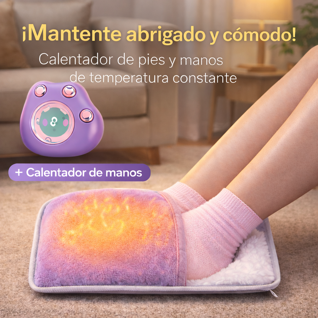 ThermaPack 2 en 1™ (calentador de pies o cuerpo + calentador de mano osito)