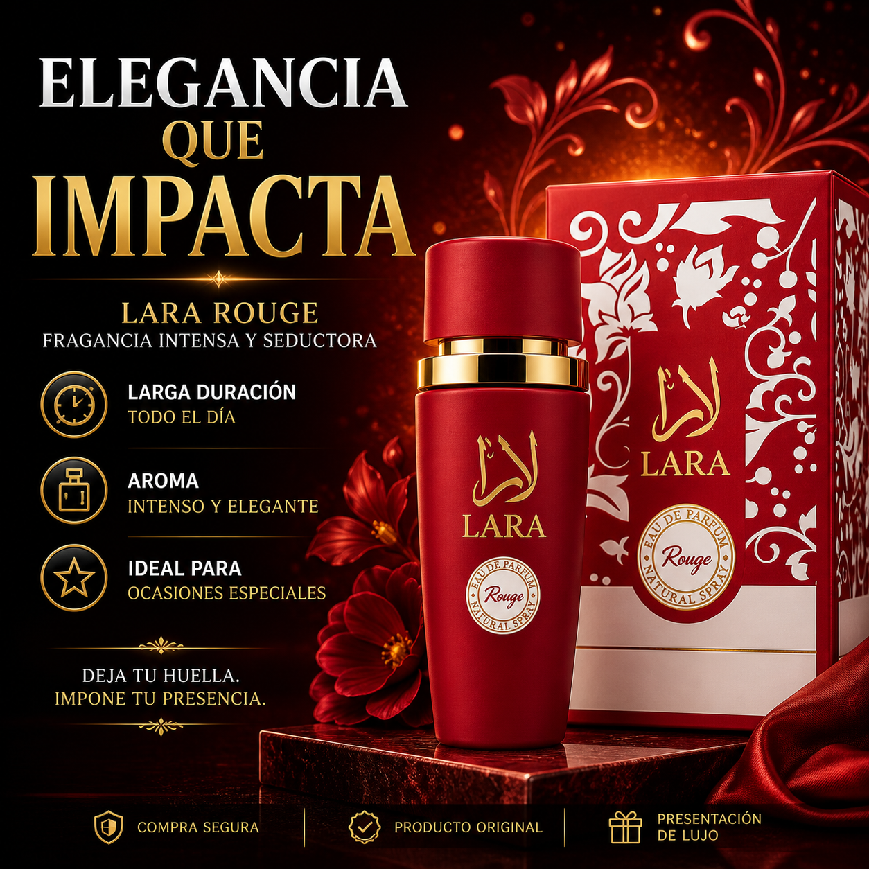 Lara Prestige™ (Perfumes Árabes Lara Diferentes Aromas)