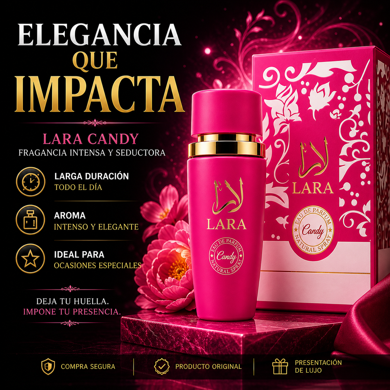 Lara Prestige™ (Perfumes Árabes Lara Diferentes Aromas)