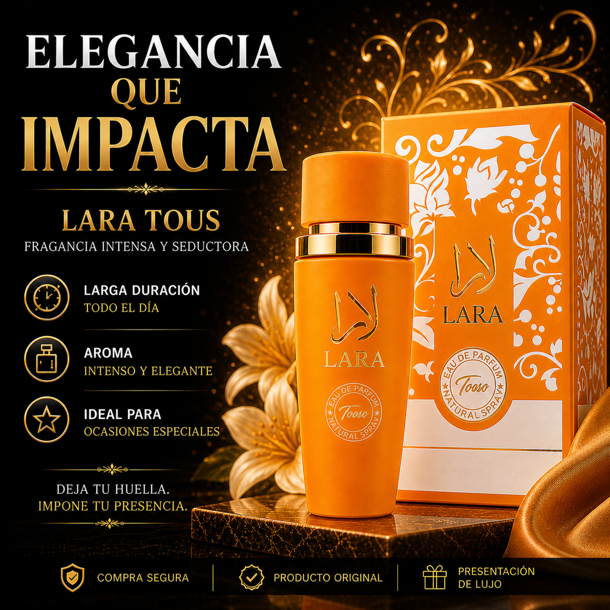 Lara Prestige™ (Perfumes Árabes Lara Diferentes Aromas)