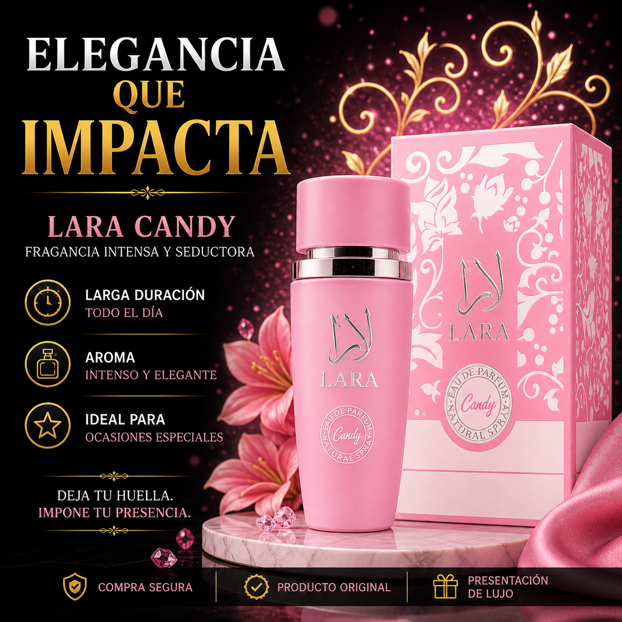 Lara Prestige™ (Perfumes Árabes Lara Diferentes Aromas)