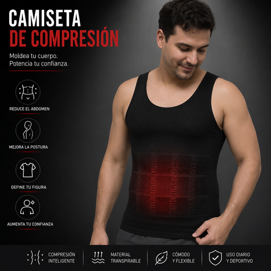 Camiseta comprimida para hombre™ 2x1