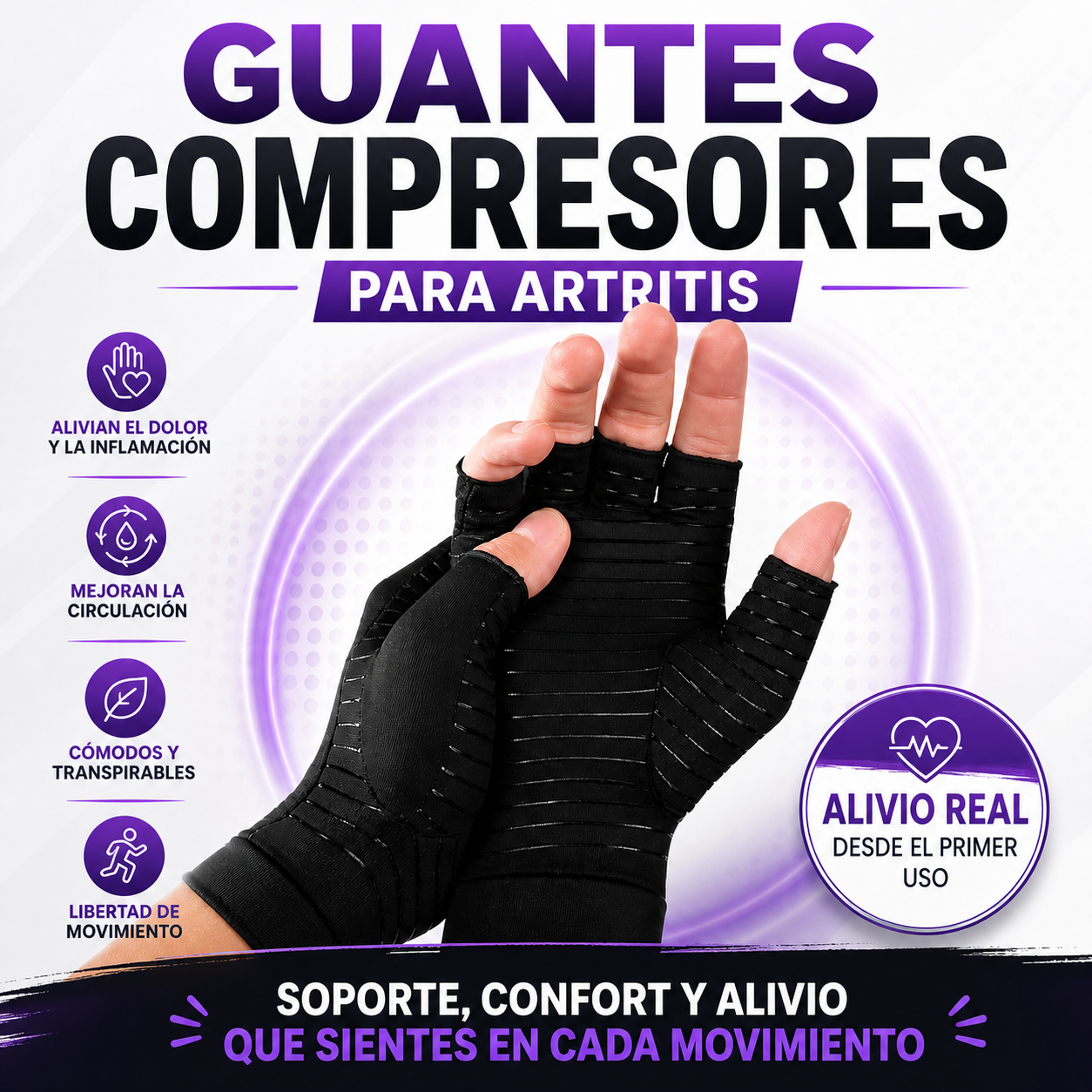 ManoCalm™ (Guantes de compresión para artritis)