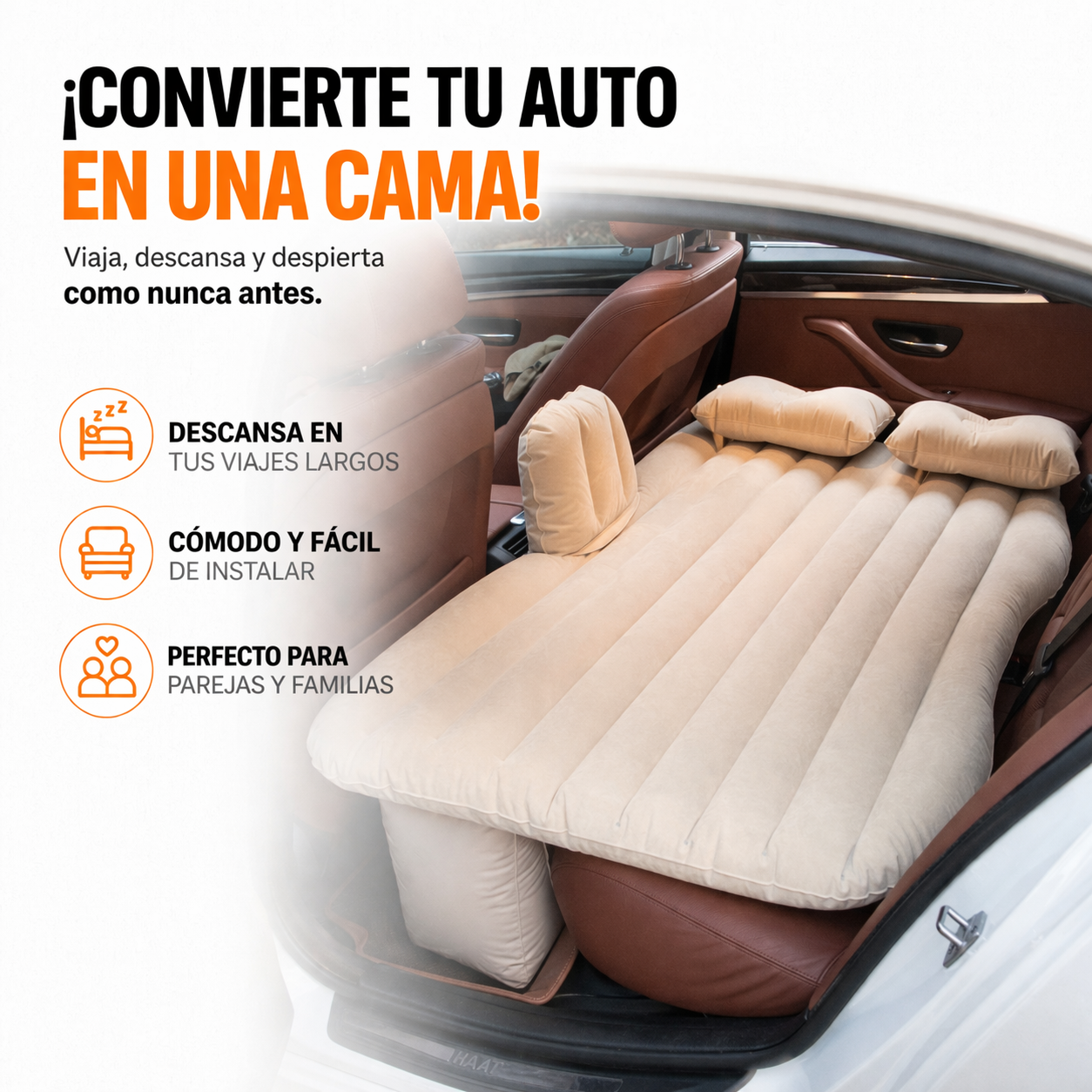AutoRelax Bed™ (colchón inflable portátil)